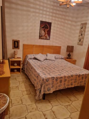 Postel nebo postele na pokoji v ubytování Blu horizon