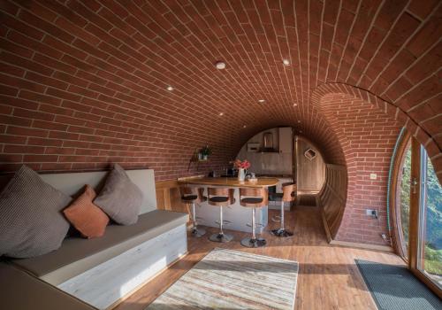 Posezení v ubytování Foxes View