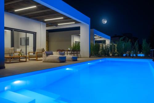 Πισίνα στο ή κοντά στο Nobus Villas - Luxury villa with Private pool, sea view & sunset