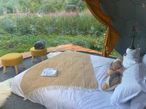 Postel nebo postele na pokoji v ubytování The Lynx