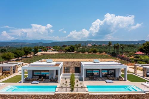 Nobus Villas - Luxury villa with Private pool, sea view & sunset