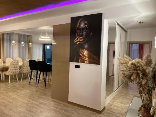 Χώρος καθιστικού στο Class Luxury Residence