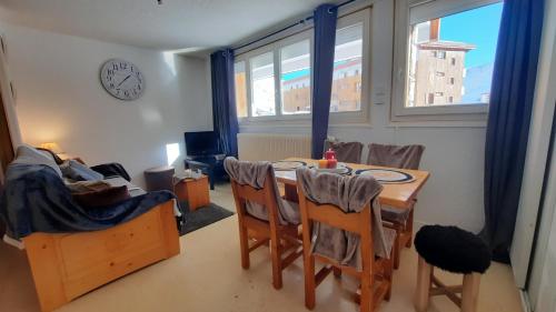 Posezení v ubytování Spacieux appartement Tignes le Lac