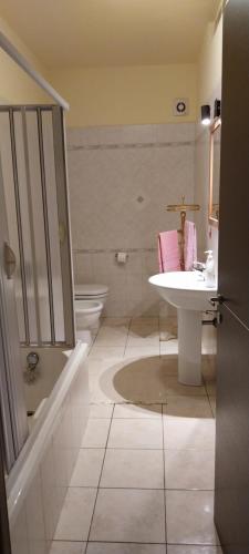 Koupelna v ubytování Casa di Ninni