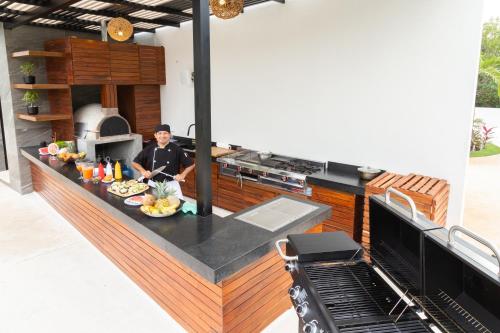 Gallery image of Fabulous & Exclusive Apartments With Sea View Pool BBQ Garden in Akumal