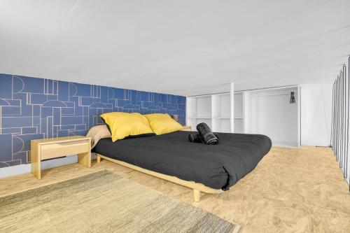 Postel nebo postele na pokoji v ubytování Appartement calme et cosy dans le centre ville