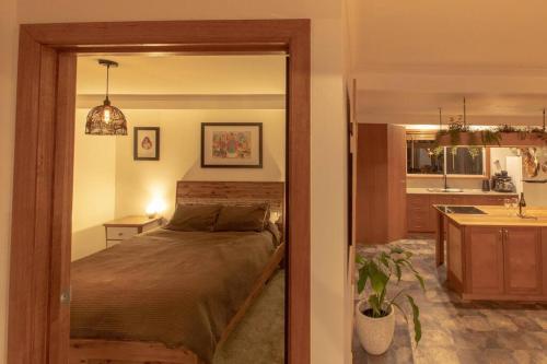 Katil atau katil-katil dalam bilik di Bay Corner Retreat