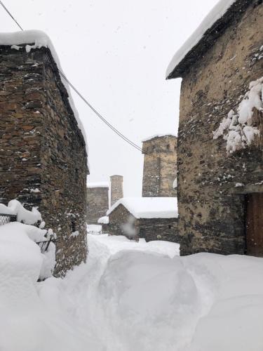 Old House durante el invierno