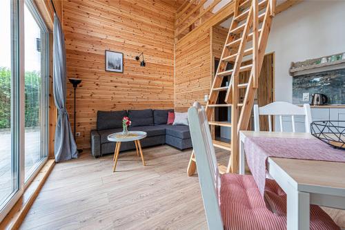 Apartamenty Kaszubyにあるシーティングエリア