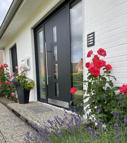 Zahrada ubytování Haus Südwind am Ostdeich