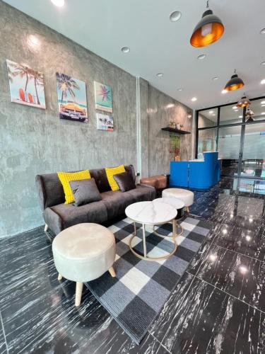 Zona de estar de Noc House
