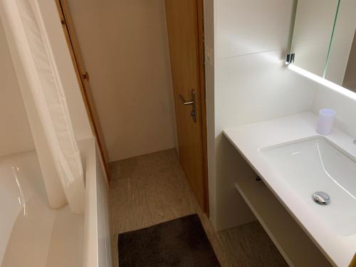 Koupelna v ubytování Rafaches