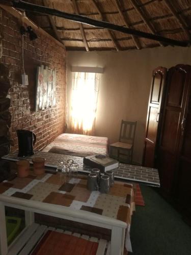 Ένα ή περισσότερα κρεβάτια σε δωμάτιο στο Waboom Farm Stay