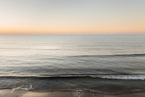 a view of the ocean from the beach at Kalamaki Beach Hotel, Zakynthos Island in Kalamaki