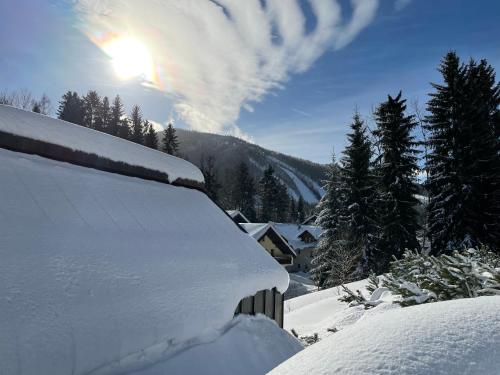 GARAGE Harrachov v zime
