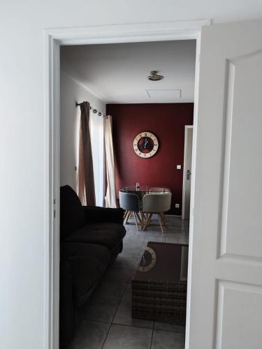 Posezení v ubytování Lindsey Hôtel