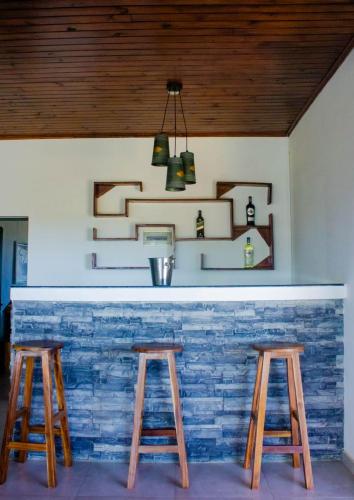 Lounge nebo bar v ubytování Résidence Riziq villa 1