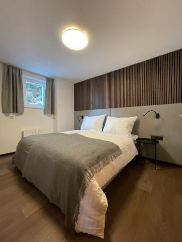 Postel nebo postele na pokoji v ubytování Ferienwohnung 121a - Top 2-3