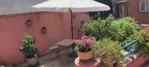 Chambre côté jardin dans maison Art Déco Toulouse