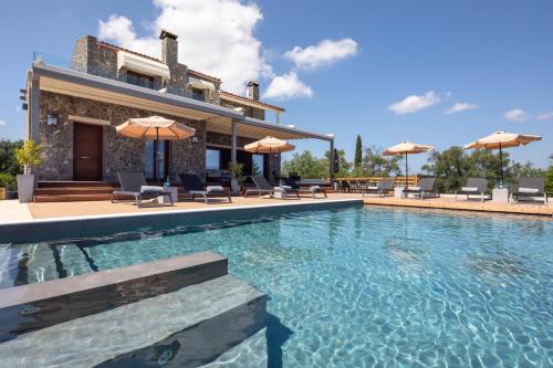 Πισίνα στο ή κοντά στο Villa Nera