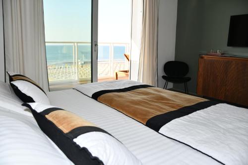 Hotel Rilにあるベッド
