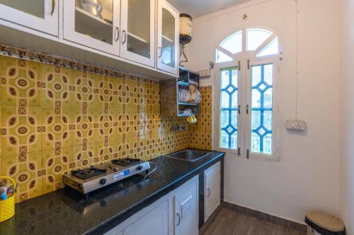 Dapur atau dapur kecil di Whoopers Home, Bir