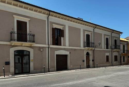 a large building on the side of a street at Da Concy in Fossacesia