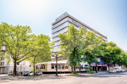 Bygningen som hotellet ligger i