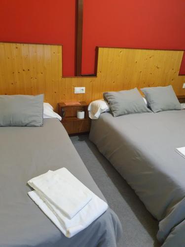 Postel nebo postele na pokoji v ubytování A Concha
