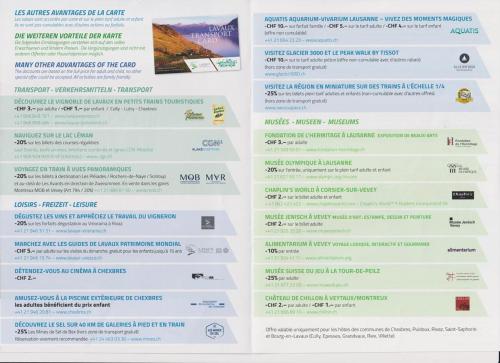 a screenshot of the menu for the new macbook pro at "Les Echalas" Appartement indépendant avec cuisine en Lavaux Unesco in Chexbres