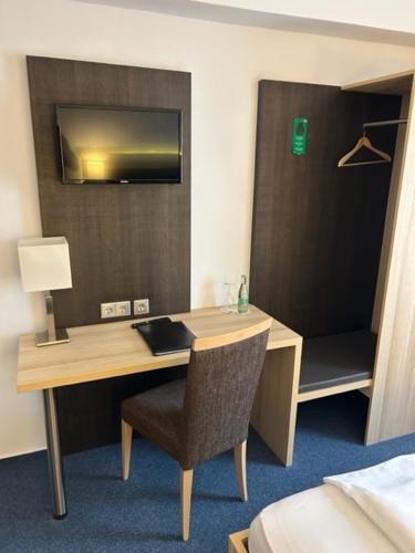 Katil atau katil-katil dalam bilik di Hotel Kaiserhof