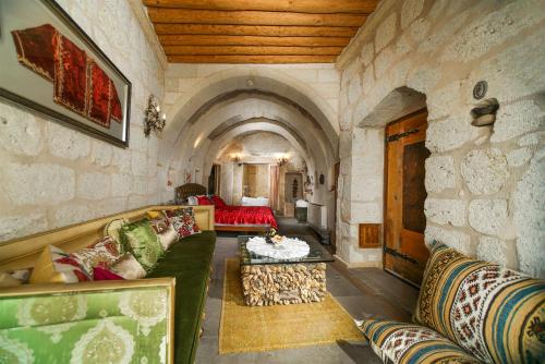 Posezení v ubytování Pigeon Hotel Cappadocia