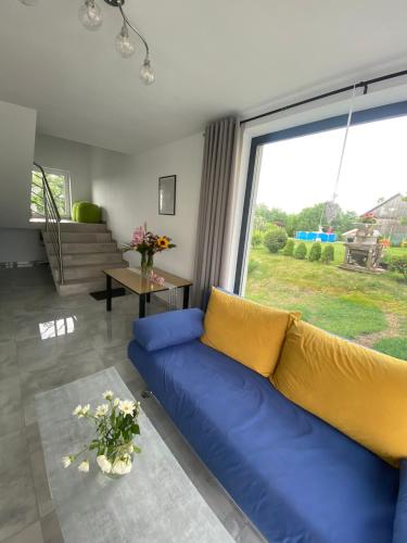 Ruang duduk di Apartamenty Emerald Hills