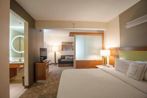 Cama o camas de una habitación en SpringHill Suites by Marriott Athens West