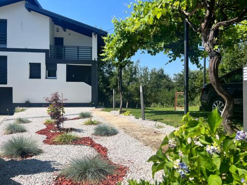 Κήπος έξω από το Hillside Villa