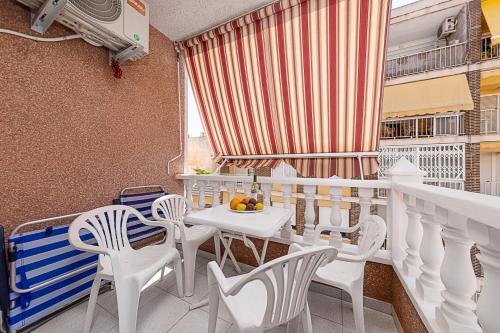 Balkón nebo terasa v ubytování APARTAMENTO MARIA PLAYA DEL CURA