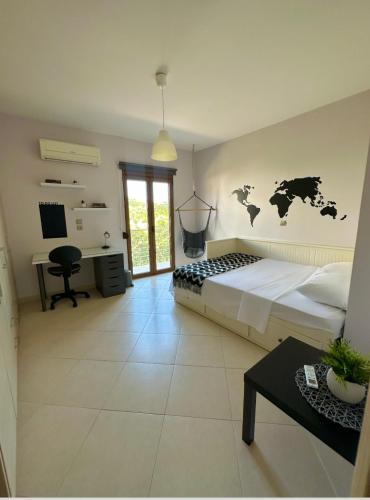 Katil atau katil-katil dalam bilik di Paradise Family Home