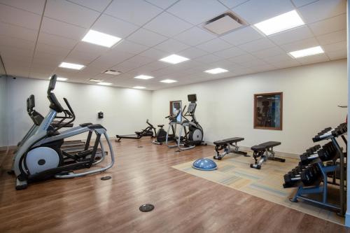 Pusat kecergasan dan/atau kemudahan kecergasan di Holiday Inn Express & Suites - Beloit by IHG