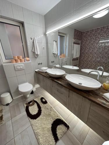 Kúpeľňa v ubytovaní Sobe Zimmer Frei