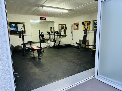 The fitness centre and/or fitness facilities at Doornboom Farm Self Service