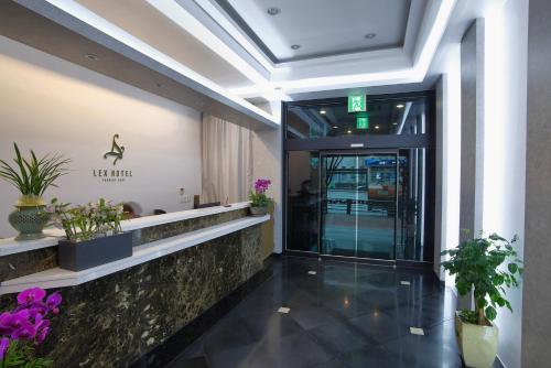 Vstupní hala nebo recepce v ubytování LEX Tourist Hotel