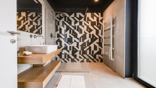 Koupelna v ubytování Modern and stylish villa in Vodnjan