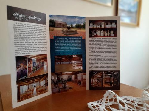 strona broszury dla pierwszej kuchni, a trzeciej w obiekcie Lawendowa Galeria MINI w mieście Brożec