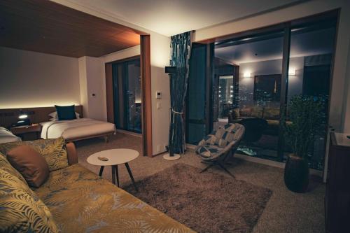 Zona de estar de THE AOYAMA GRAND HOTEL