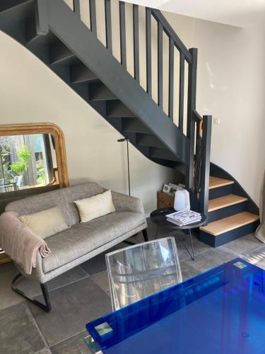 Bazén v ubytování Maison à Pornichet nebo v jeho okolí