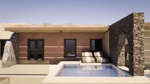 Wonderful Santorini Villa 1 Bedroom Villa Elegance Private Pool