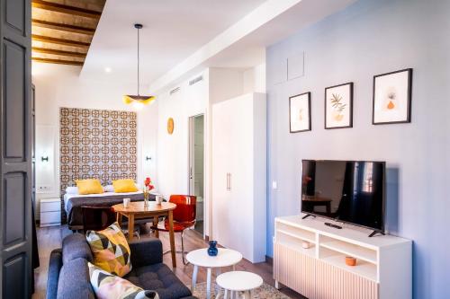 Classy Studio Apartment with Unique Design