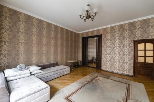 Katil atau katil-katil dalam bilik di Apartments JustLvivIt at the Rynok Square