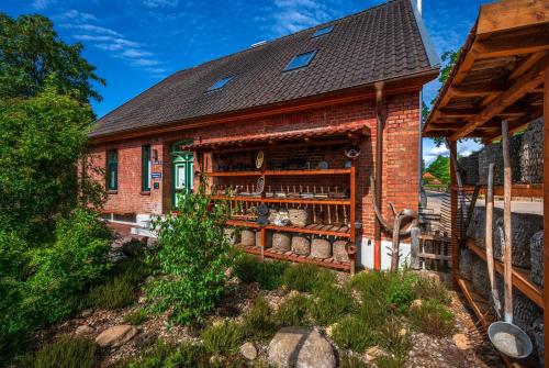 Zahrada ubytování Ferienwohnungen Schulstr. 8 Müden