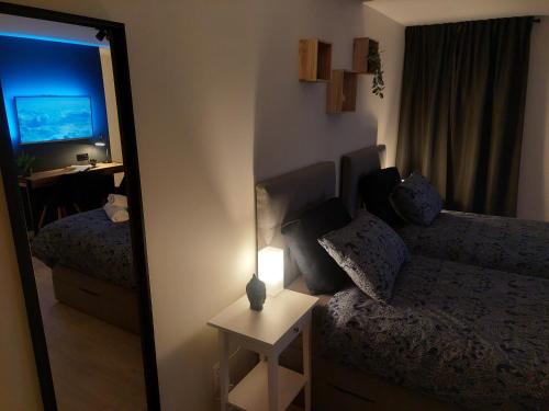 Viator Holidayhomeにあるベッド